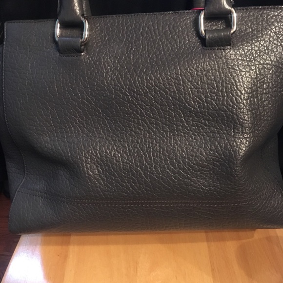 Coach Candace Carryall Berry/grey tassels+ Insert - Picture 7 of 8